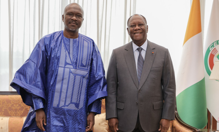 Le Chef de l’Etat a échangé avec l’Ambassadeur du Sénégal en Côte d’Ivoire et le Ministre des Affaires Etrangères de la Grèce
