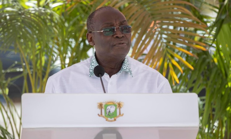 Allocution du Vice-Président de la République, M. Tiémoko Meyliet KONE, à la cérémonie d'hommage des populations du Hambol au Président Alassane OUATTARA,