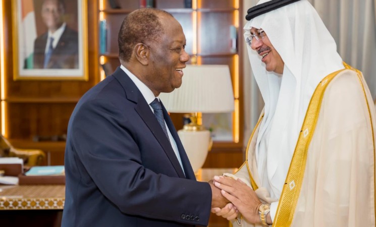 Le Chef de l’Etat a échangé avec l’Ambassadeur d’Arabie Saoudite en Côte d’Ivoire