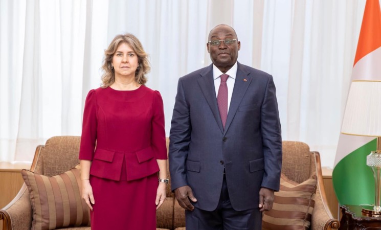 Le Vice-Président de la République a échangé avec l’Ambassadeur de Türkiye en Côte d’Ivoire