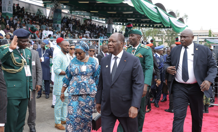 Le Chef de l’Etat a pris part à la cérémonie d’investiture du Président élu du Nigéria.