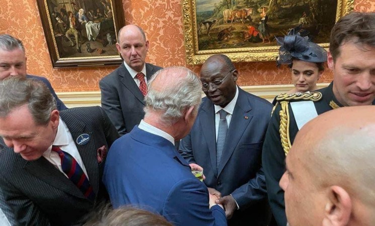Le Vice-Président de la République a pris part à la réception offerte par le Roi Charles III et a eu plusieurs entretiens, à Londres