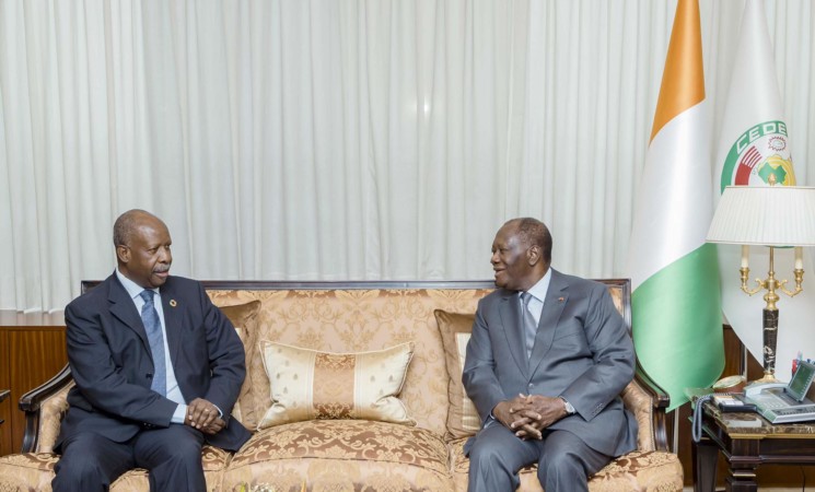 Le Chef de l’Etat a échangé avec le Représentant Spécial du Secrétaire Général de l’ONU pour l’Afrique de l’Ouest et le Sahel