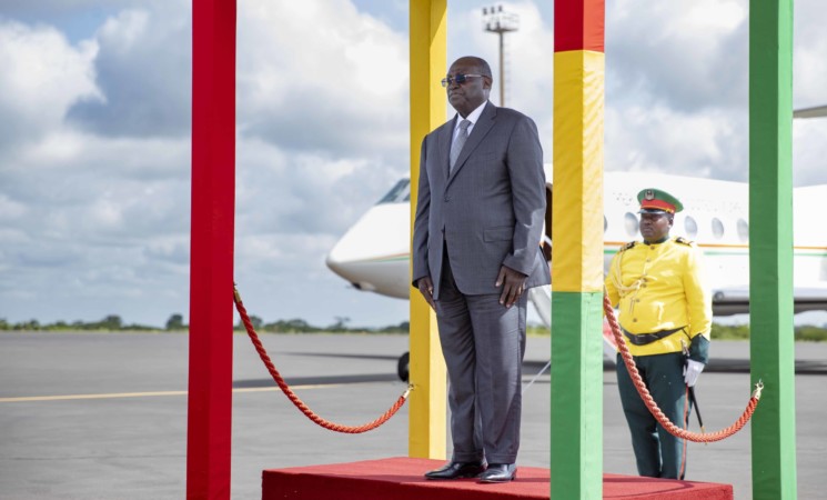 Le Vice-Président de la République est arrivé à Bissau pour participer à la Session extraordinaire de l’UEMOA et au 63ᵉ Sommet ordinaire de la CEDEAO