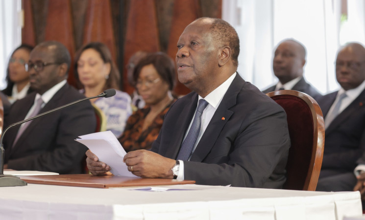 Discours du Chef de L'Etat lors de la prestation de serment de la Présidente du Conseil Constitutionnel