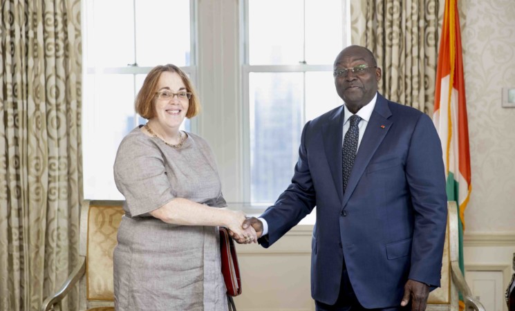 Le Vice-Président de la République a échangé avec la Secrétaire d’État Adjointe des États-Unis aux Affaires Africaines et l’ancien Président Tanzanien Jakaya KIKWETE, à New York
