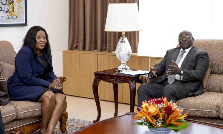 Le Vice-Président de la République a échangé avec la Directrice des Opérations de la Banque Mondiale en Côte d’Ivoire