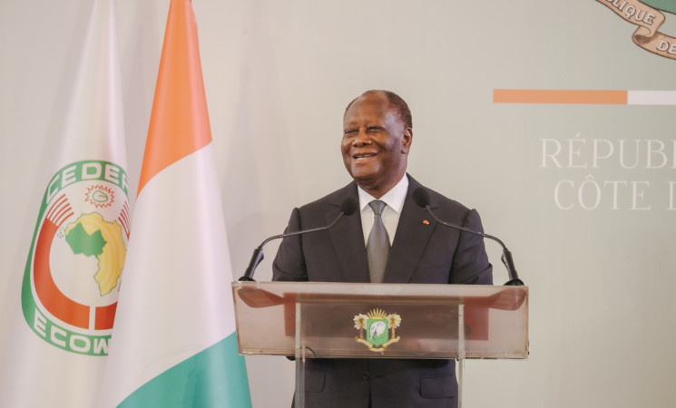 VŒUX DE SON EXCELLENCE MONSIEUR ALASSANE OUATTARA, PRÉSIDENT DE LA RÉPUBLIQUE DE CÔTE D’IVOIRE, AUX BUREAUX DES INSTITUTIONS DE LA RÉPUBLIQUE