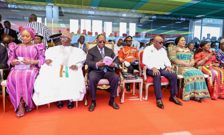 Le Chef de l’État a pris part à la célébration de la Fête Nationale du Ghana.