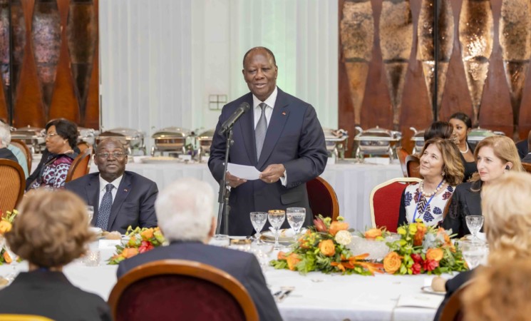 TOAST DU PRÉSIDENT DE LA RÉPUBLIQUE, SON EXCELLENCE MONSIEUR ALASSANE OUATTARA, LORS DU DÎNER OFFICIEL EN L’HONNEUR DE SON EXCELLENCE MONSIEUR SERGIO MATTARELLA, PRÉSIDENT DE LA RÉPUBLIQUE ITALIENNE ABIDJAN, LE MERCREDI 3 AVRIL 2024