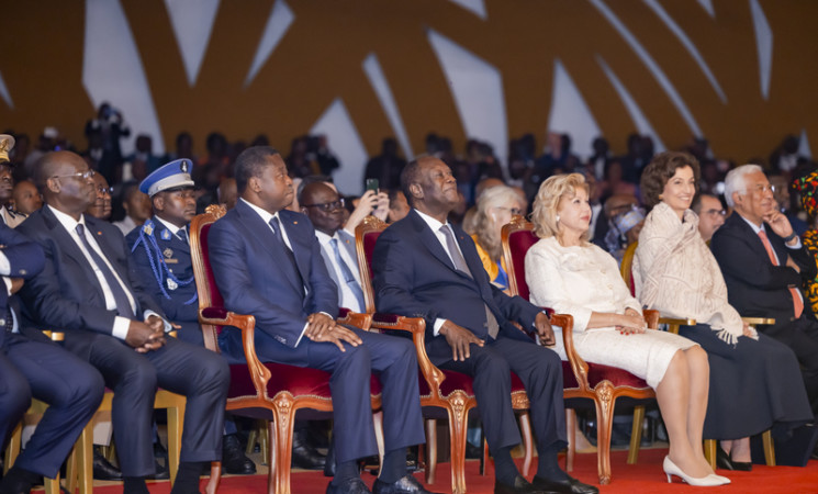 Le Chef de l’État a présidé la Cérémonie de Remise du Prix Félix HOUPHOUËTBOIGNY – UNESCO pour la Recherche de la Paix, édition 2024, à Abidjan.