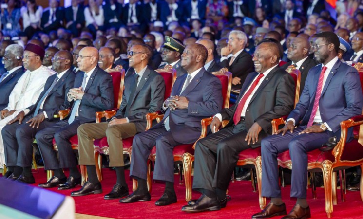 Le Chef de l’État a présidé la Cérémonie solennelle d’ouverture de la 12è édition de l’Africa CEO Forum, à Abidjan