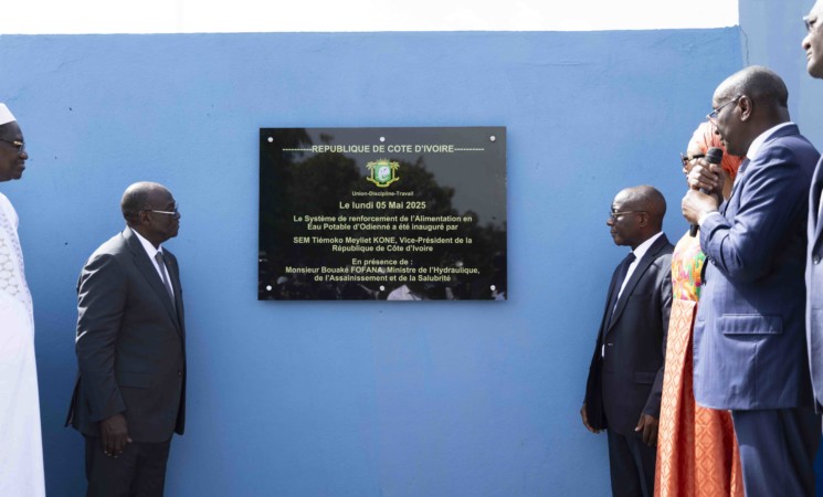 Le Vice-Président de la République a inauguré l’Agence Auxiliaire de la BCEAO à Odienné