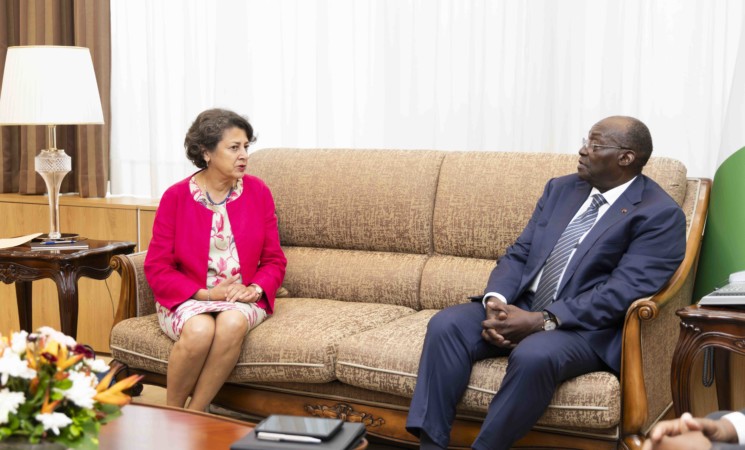 Le Vice-Président de la République a eu des entretiens avec l’Ambassadeur d’Espagne et la Coordonnatrice du Mouvement mondial SUN
